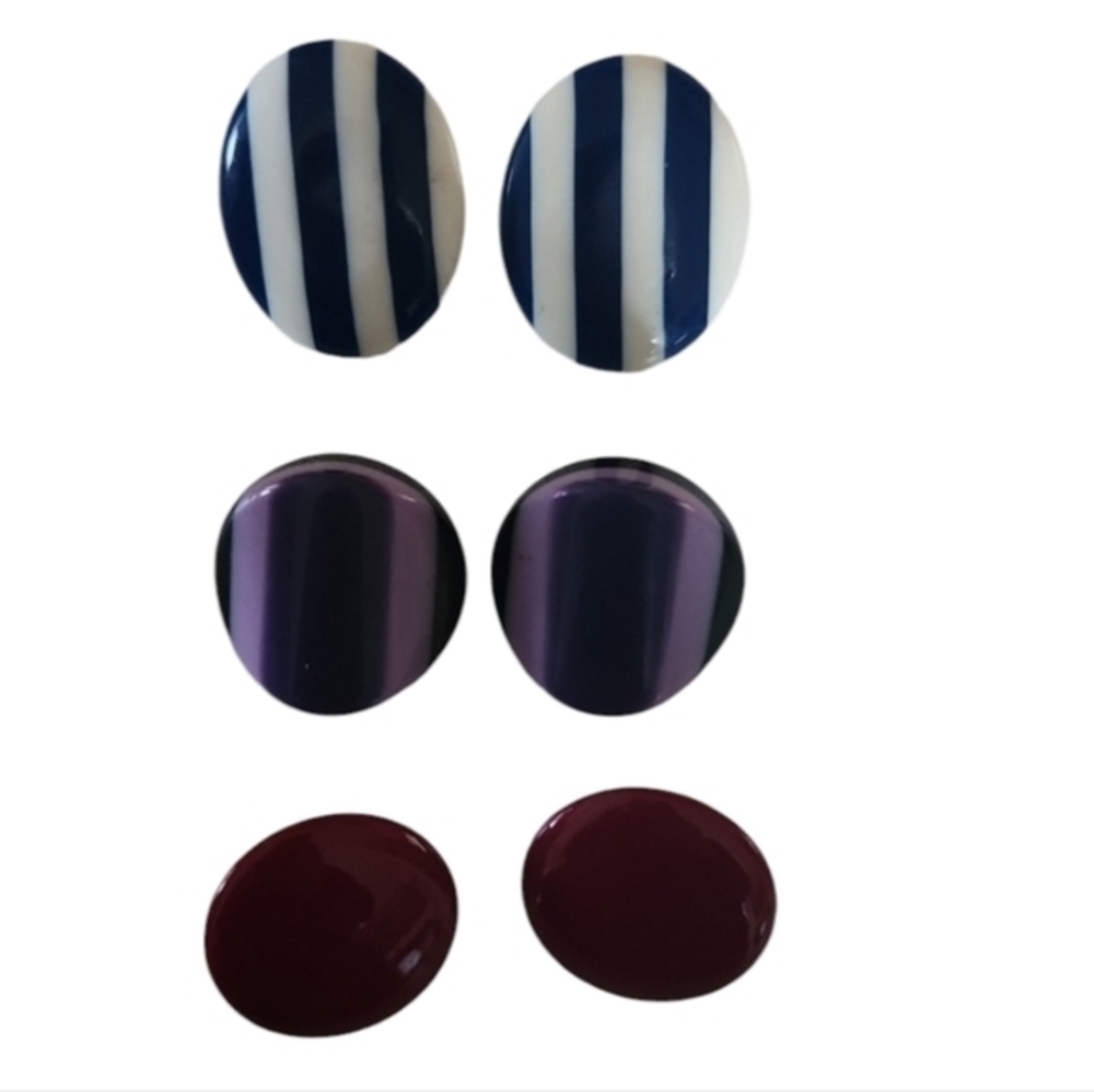 Earrings 3 Set of Different‎ Styles